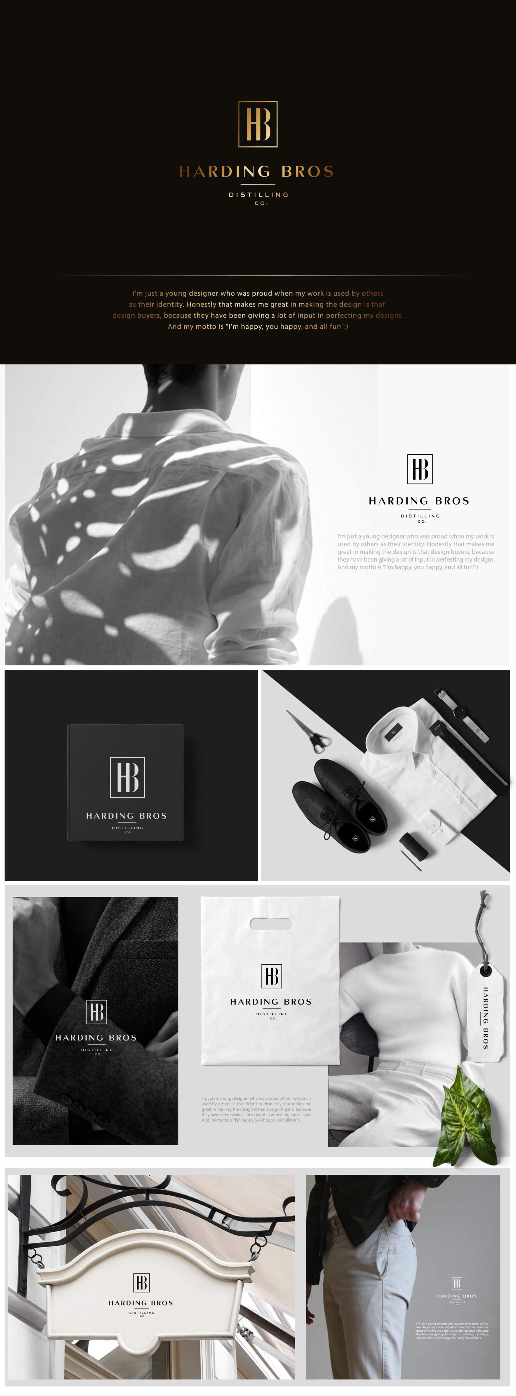 Harding Bros Logo Design